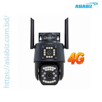 Champion 4G CP-300G 4MP Sim Supported Dual Lens Outdoor WiFi IP Camera